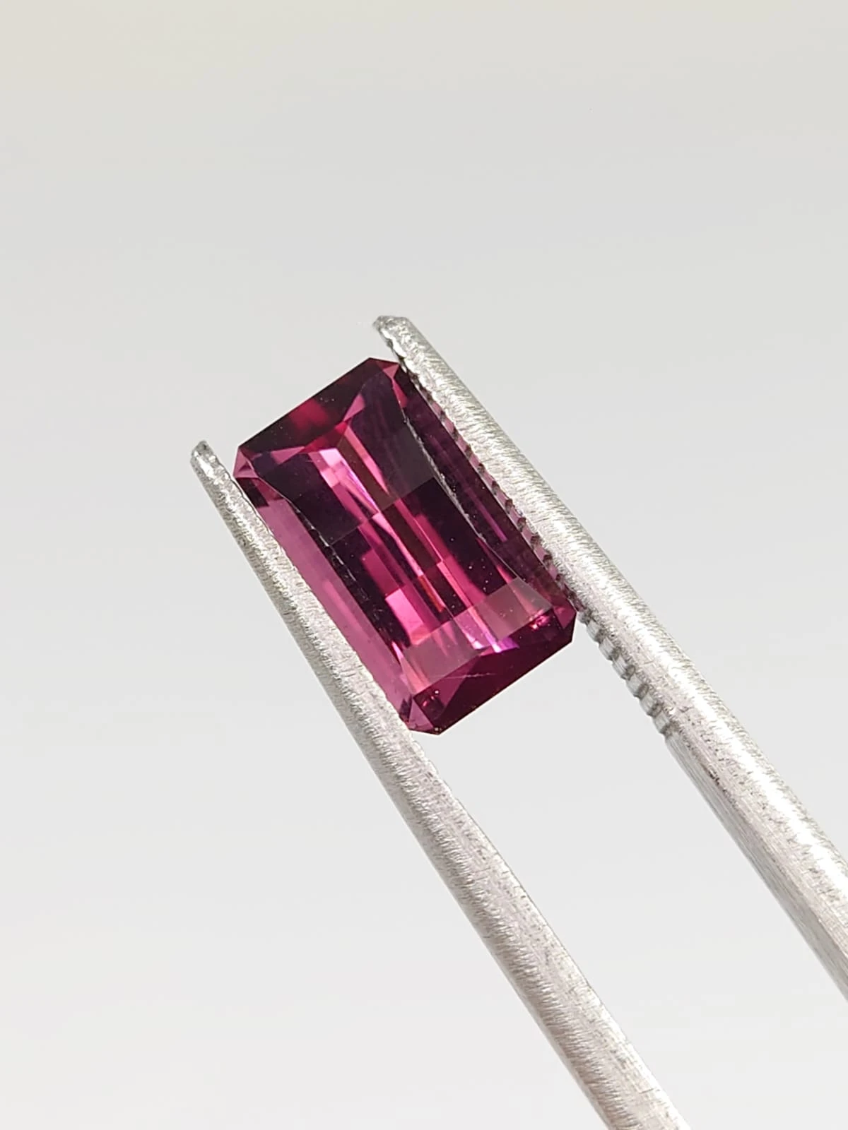 1.58ct Natural Pink Tourmaline in Fancy Pixel Cut from Afghanistan — view 6